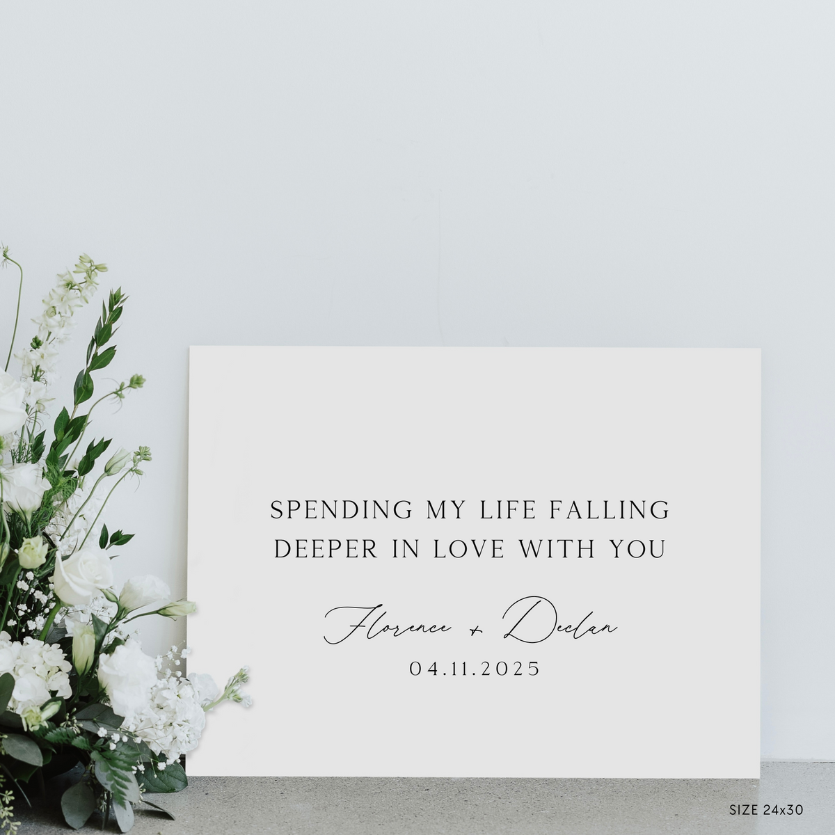 Add Your Quote Ceremony Sign