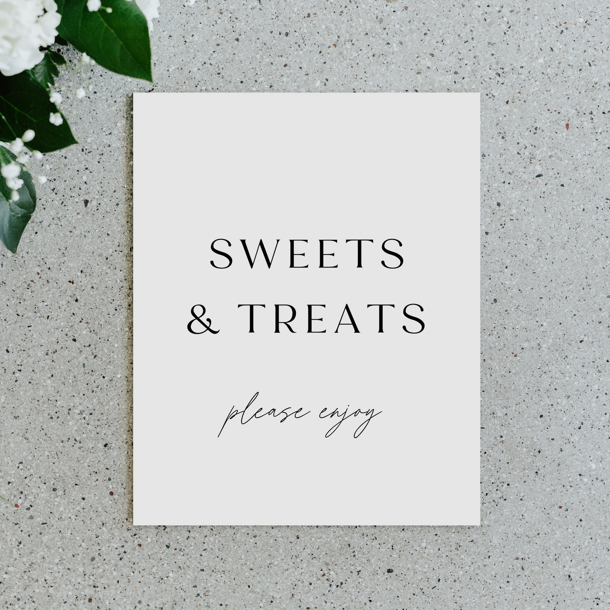 Dessert Sign