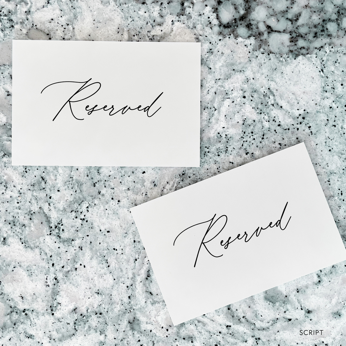 Reserved Sign