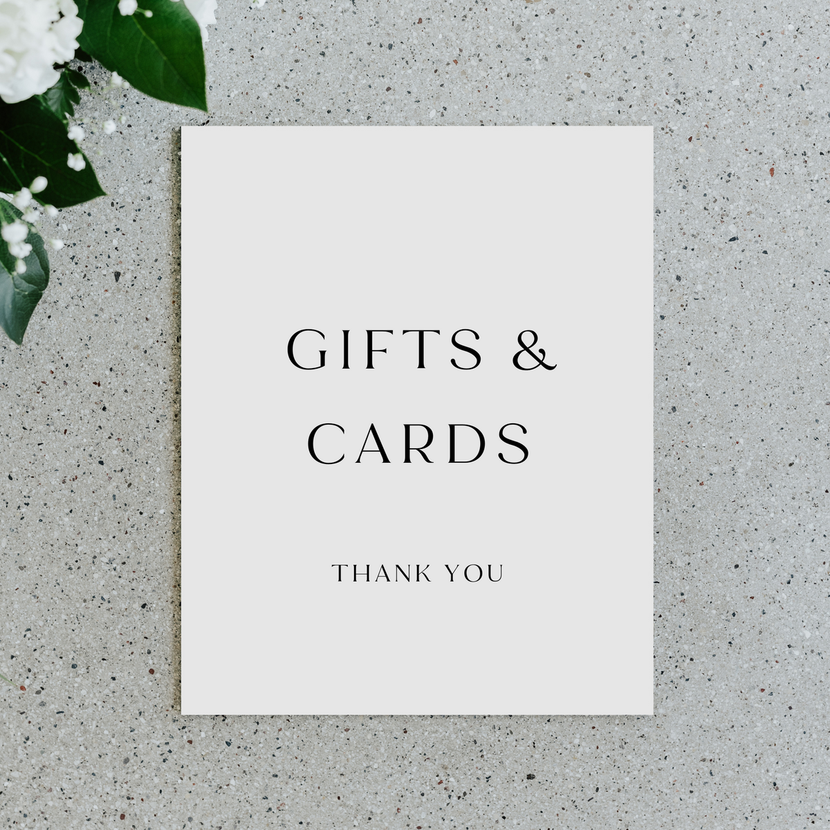 Gifts & Cards Sign