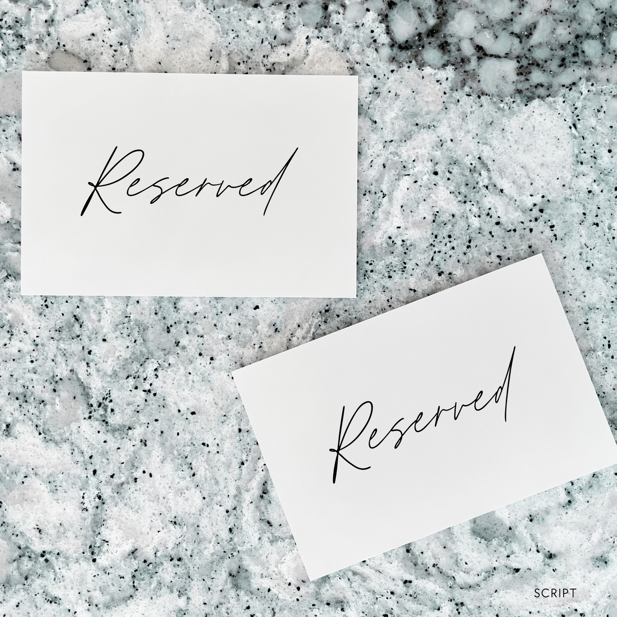 Reserved Sign