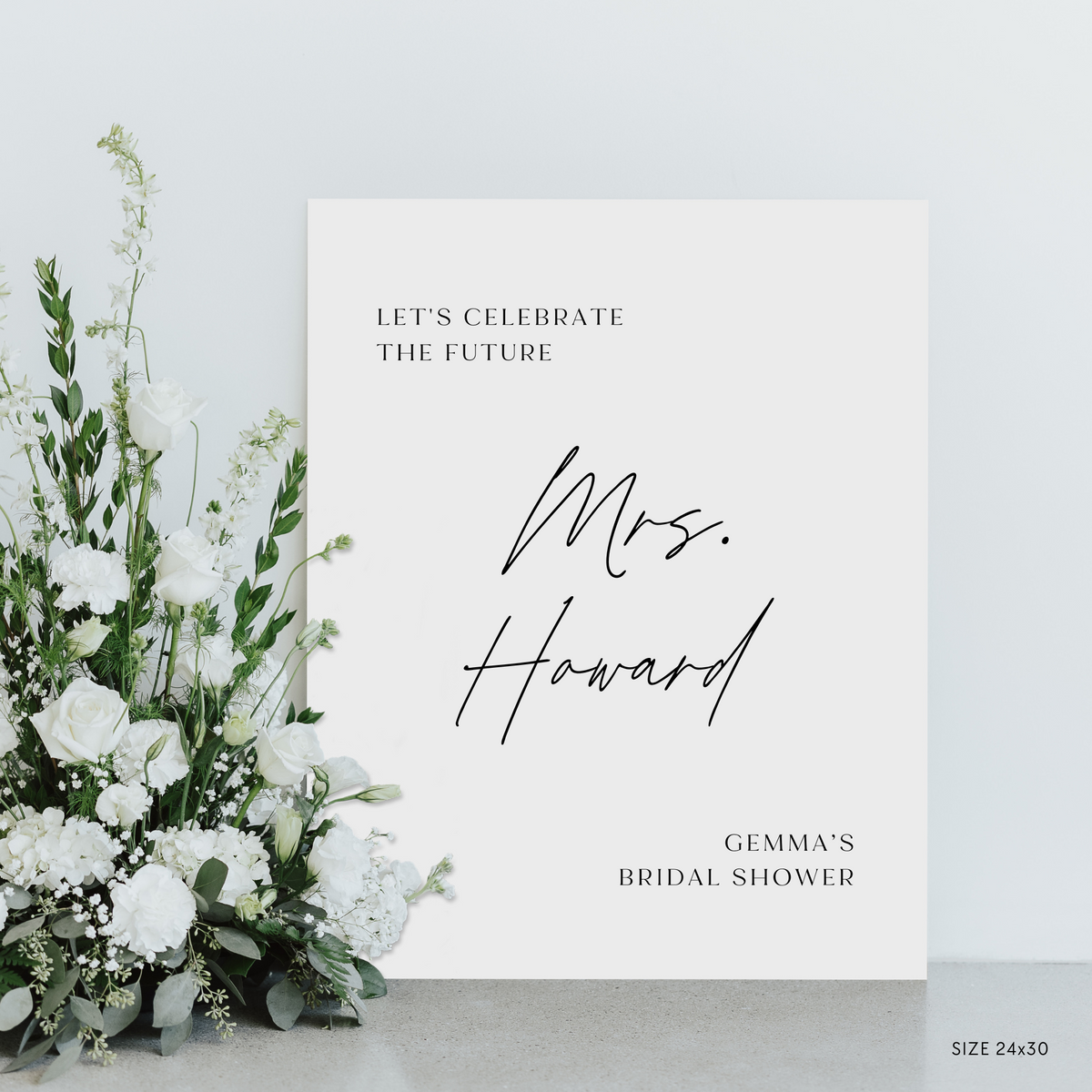 Bridal Shower Sign