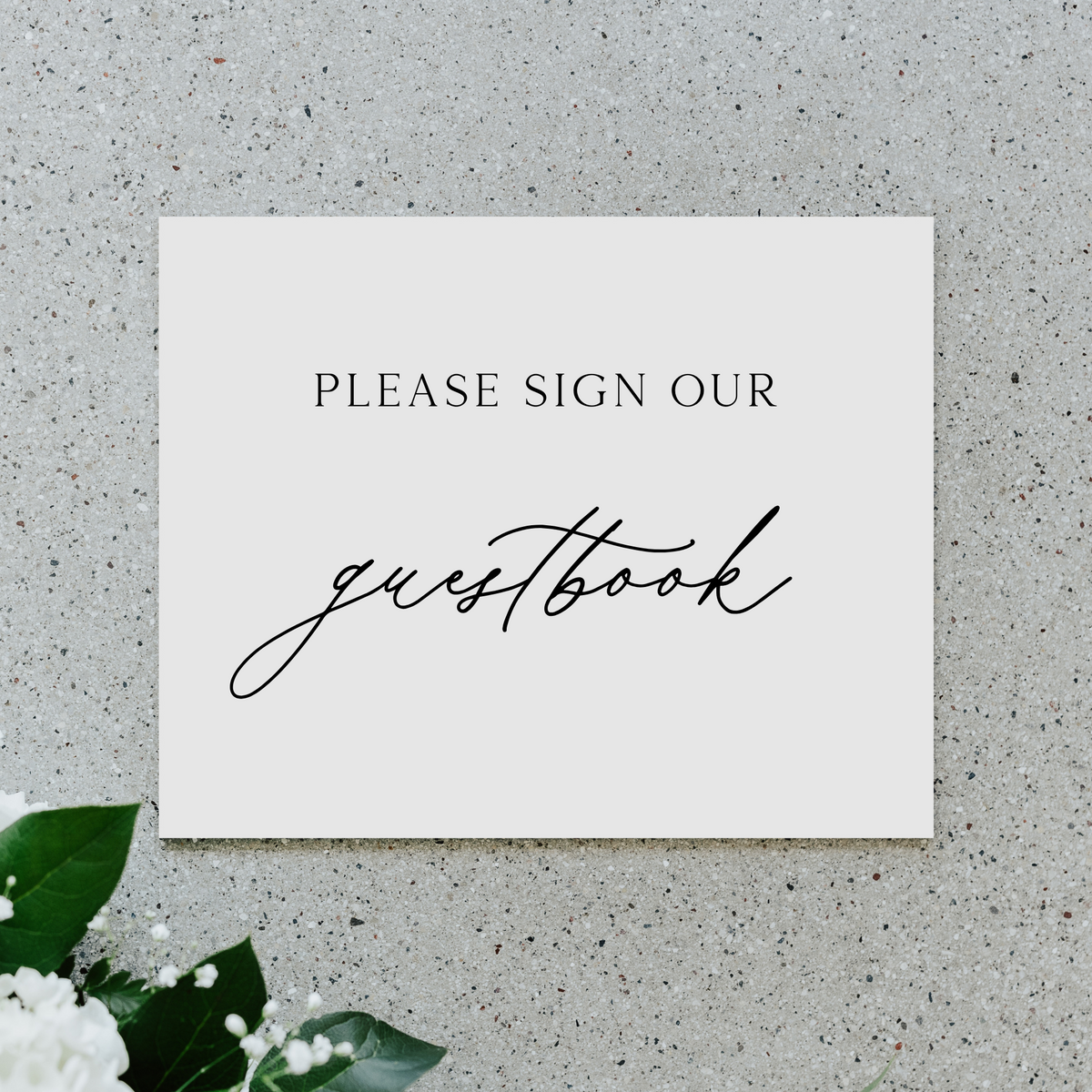 Guestbook Sign