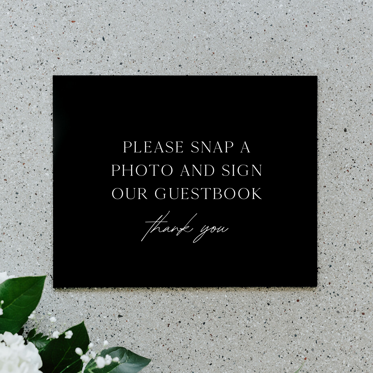 Photo Guestbook Sign