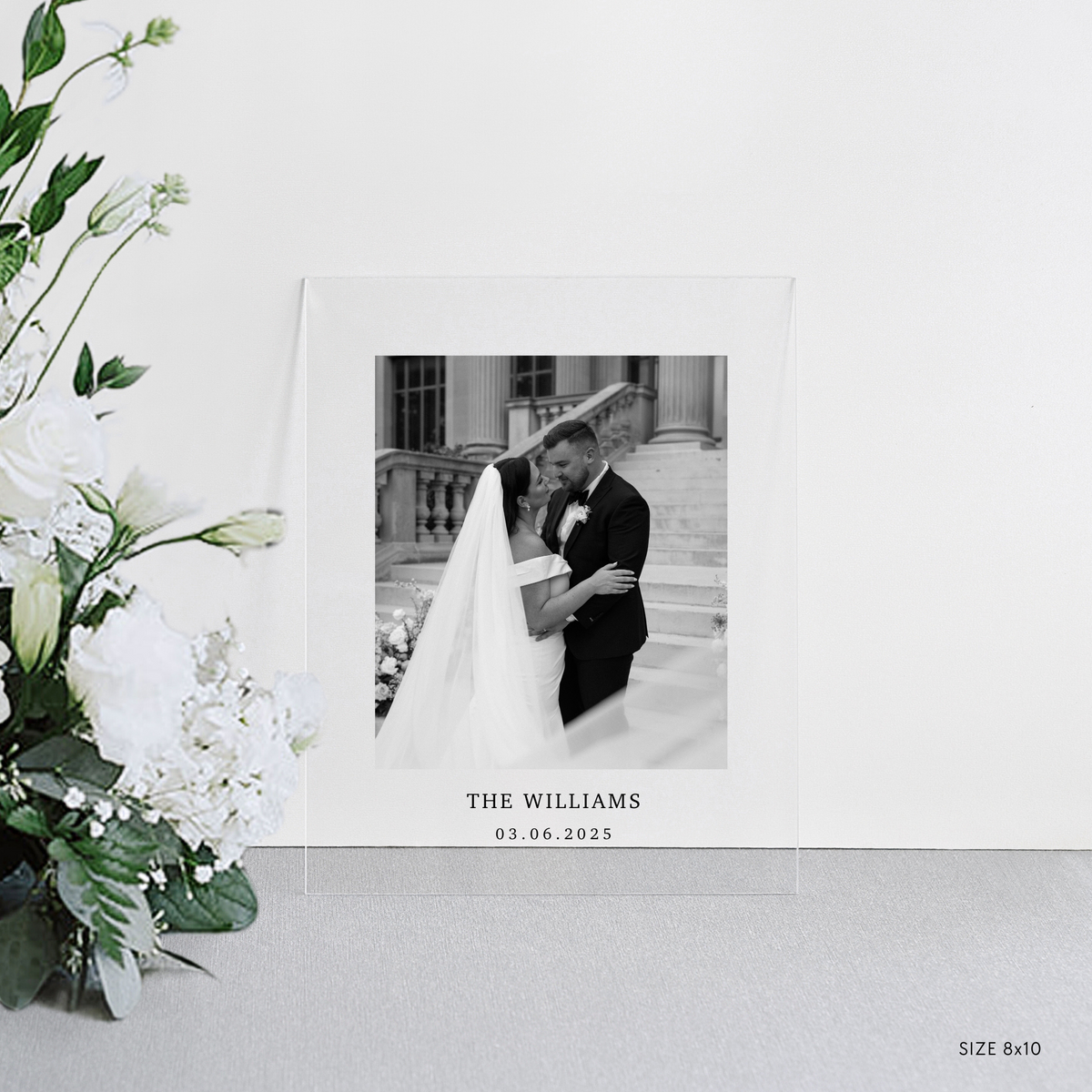 Wedding Photo Plaque