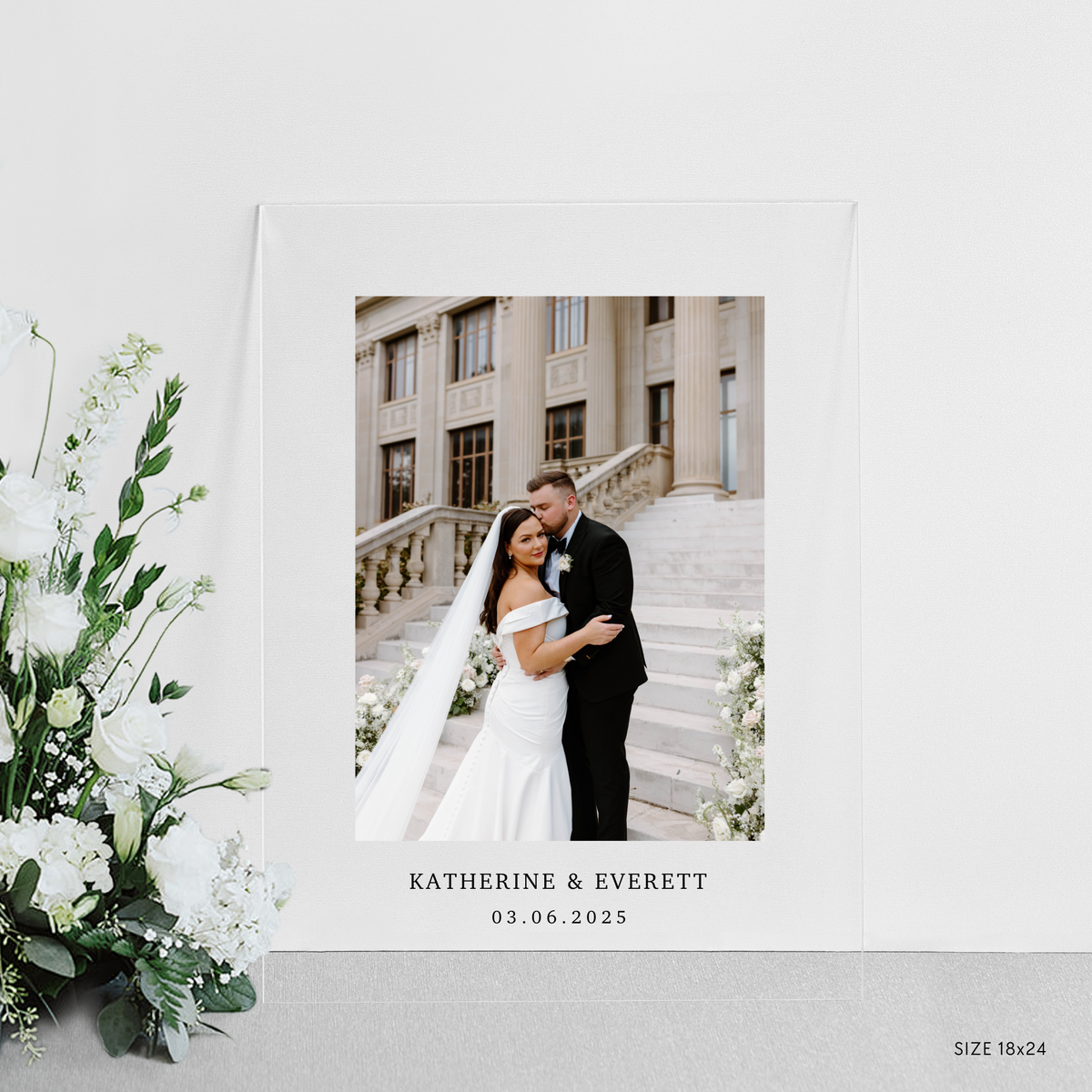 Wedding Photo Plaque