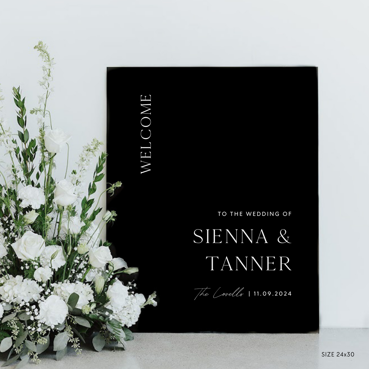 Welcome Wedding Sign