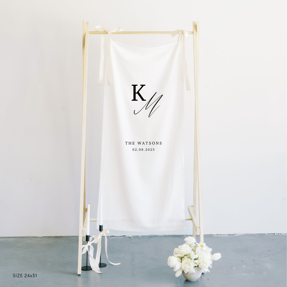 Multipurpose Welcome Linen Sign