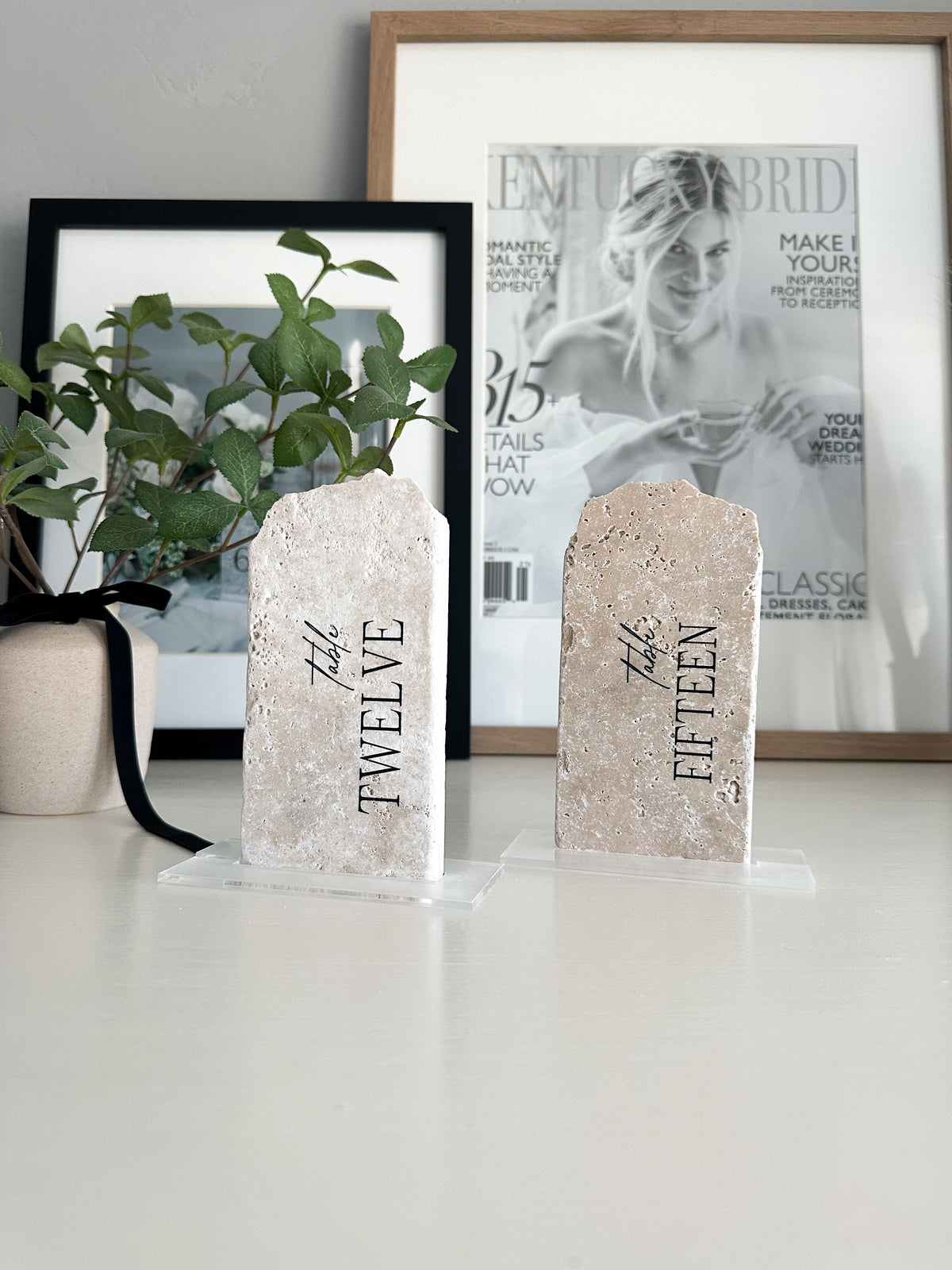 Sale | 1-15 Stone Table Numbers