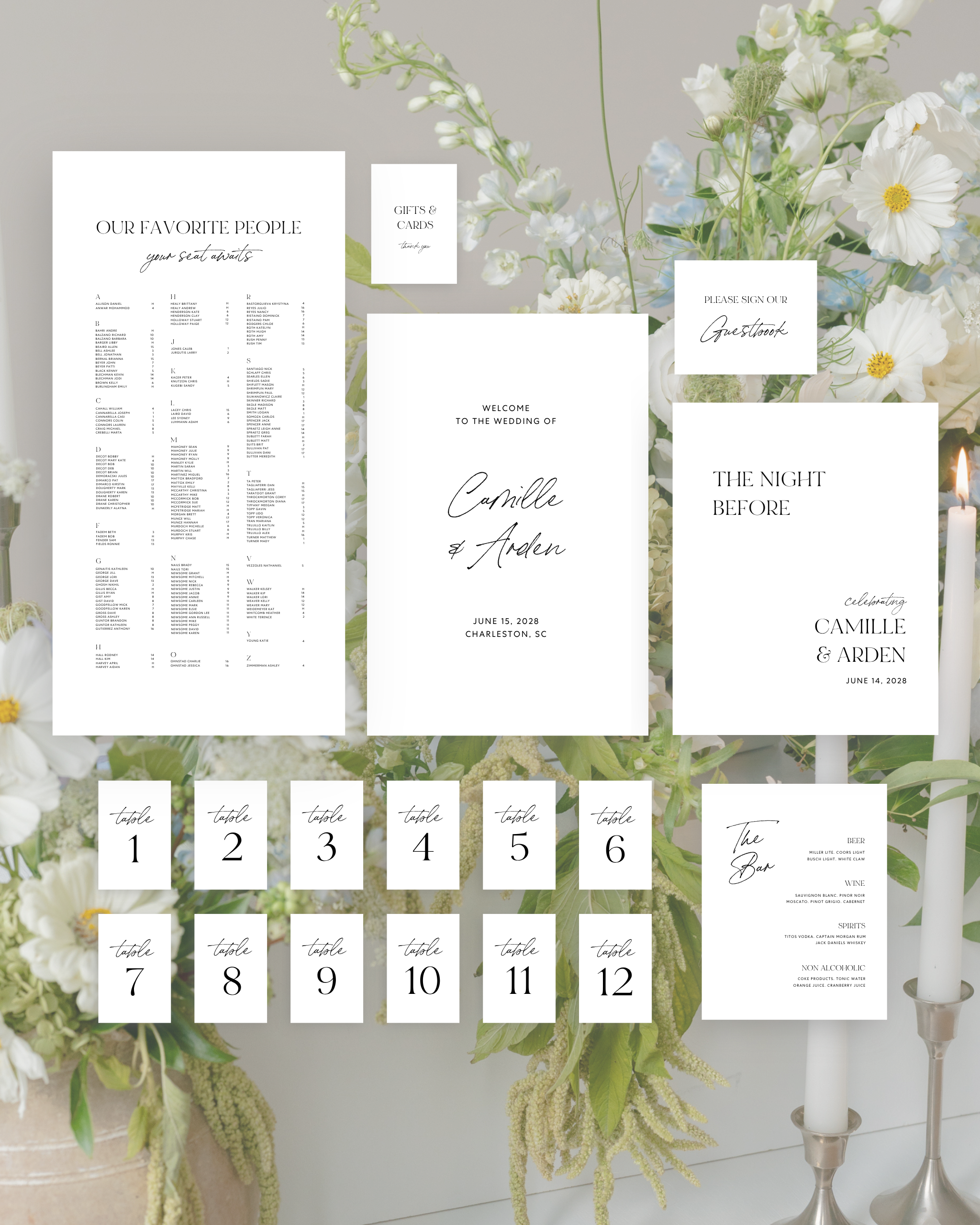 The Complete Wedding Sign Bundle