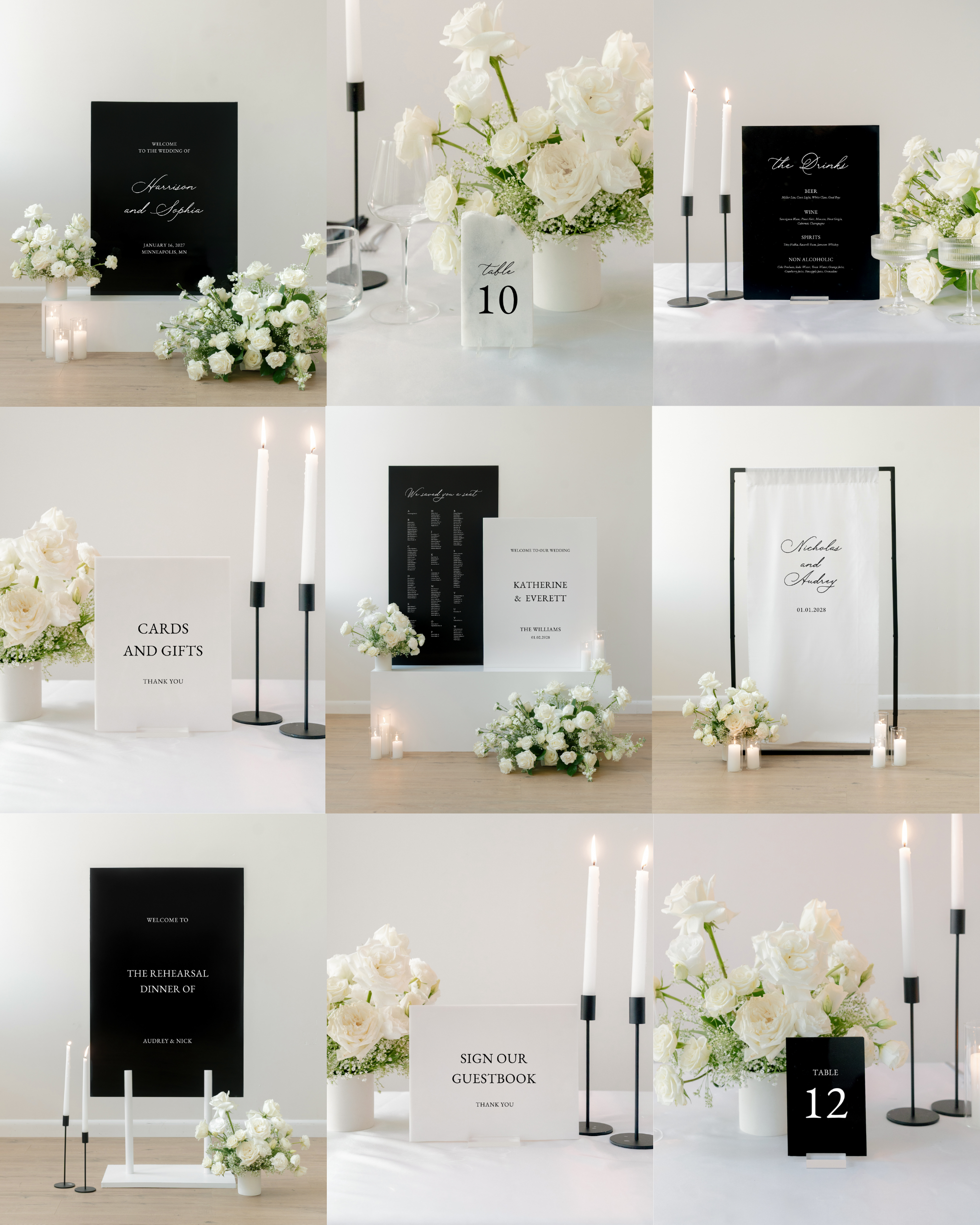 The Complete Wedding Sign Bundle