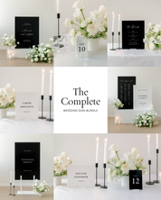 Claire | The Complete Wedding Sign Bundle