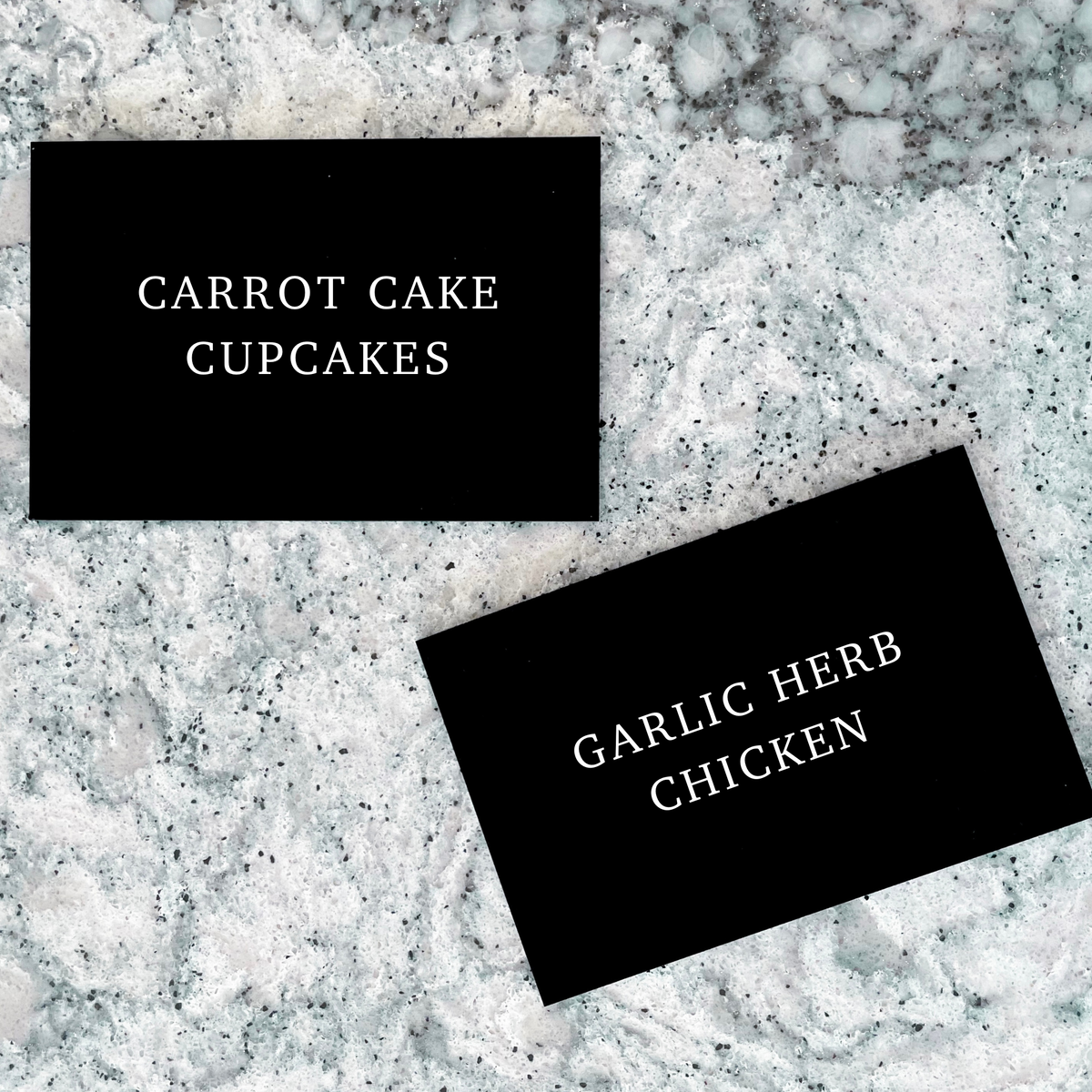 Food Placecards