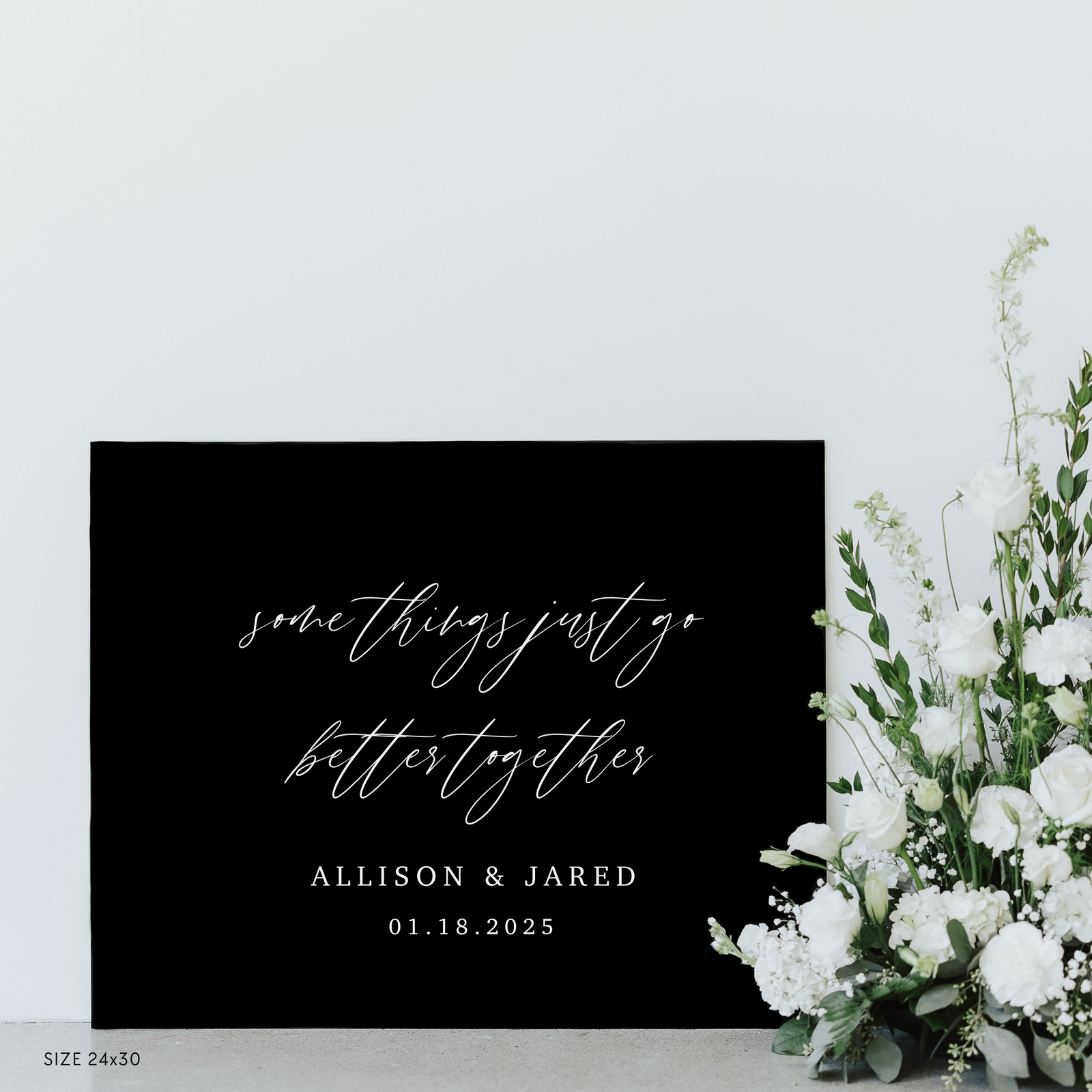 Add Your Quote Ceremony Sign