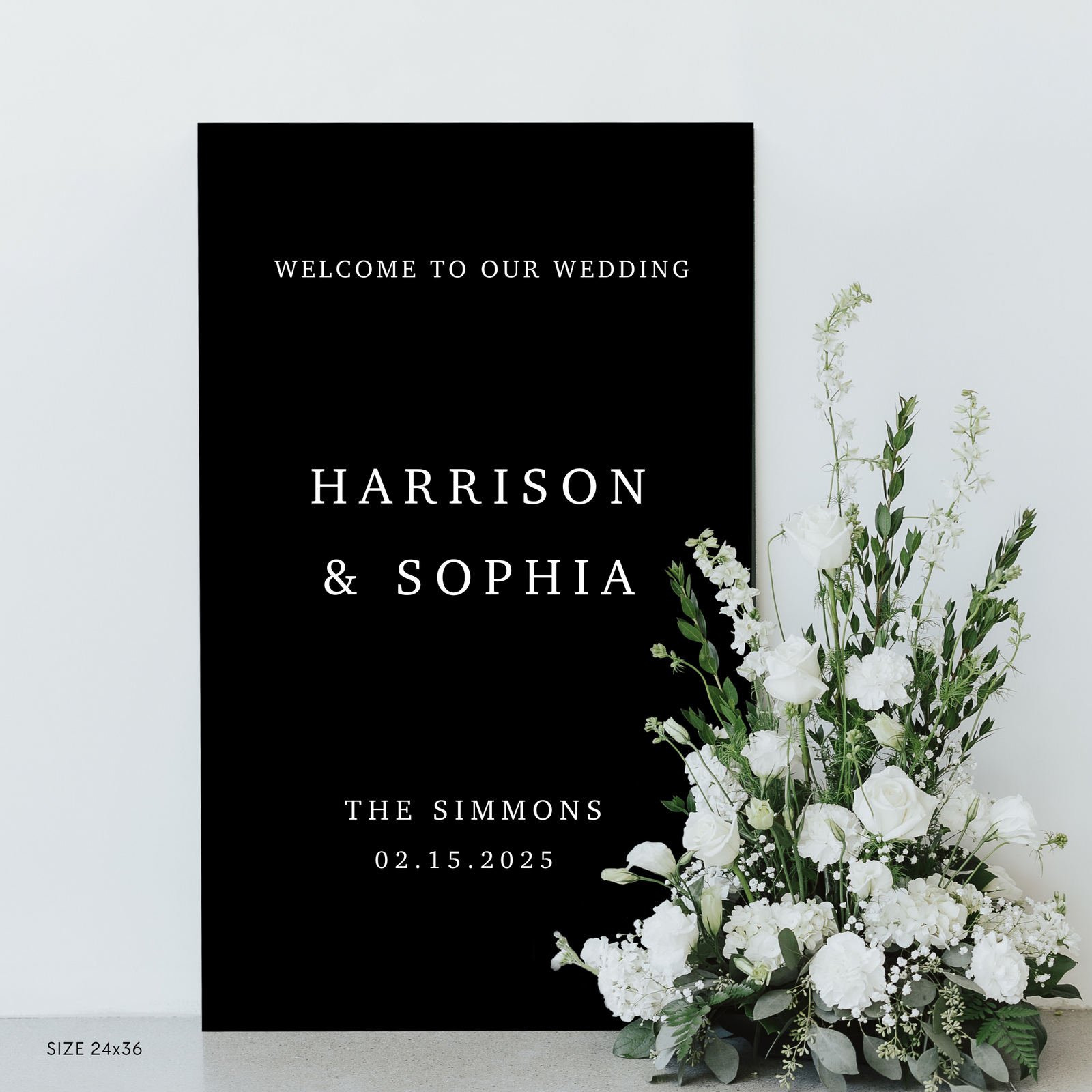 Welcome Wedding Sign