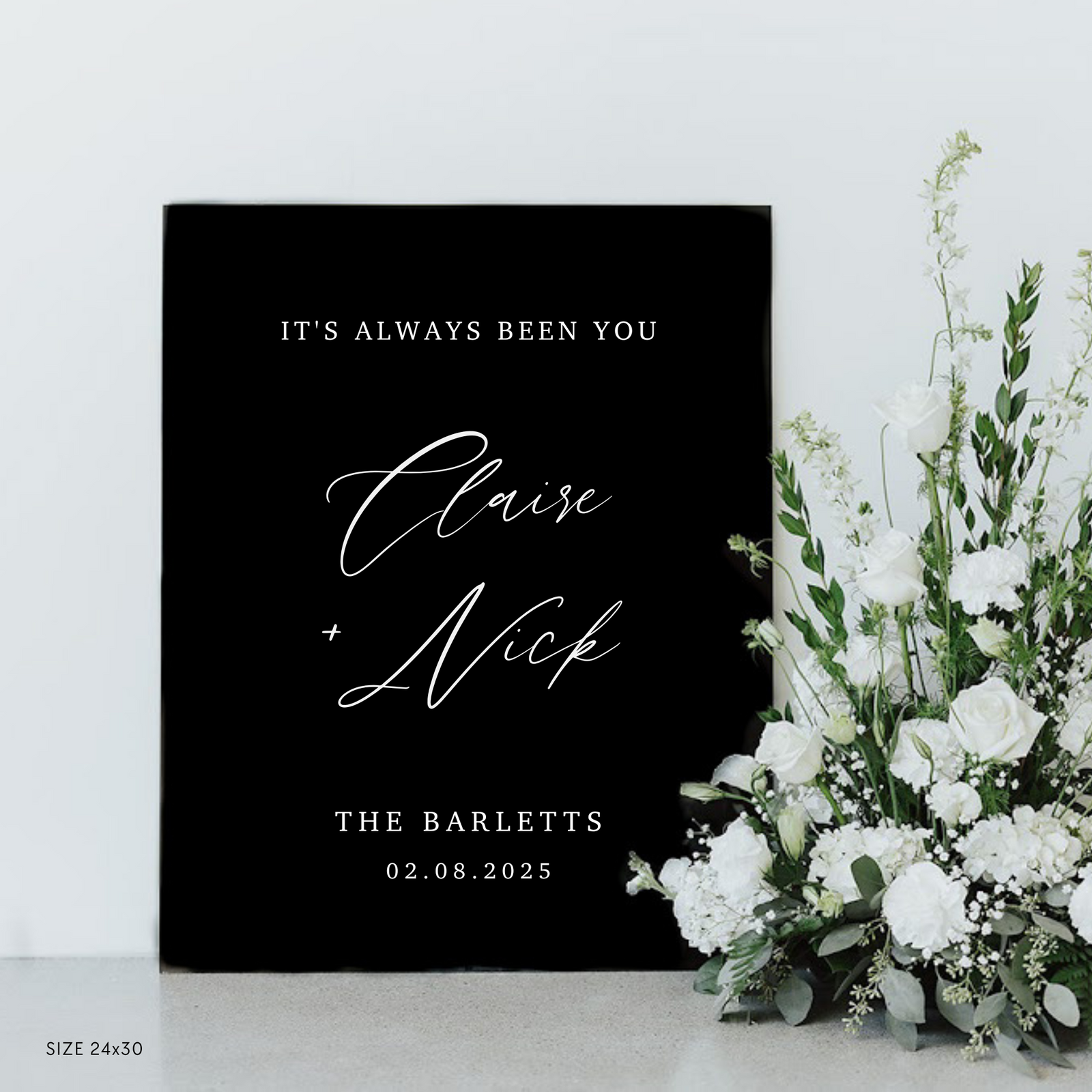 Multipurpose Wedding Welcome Sign