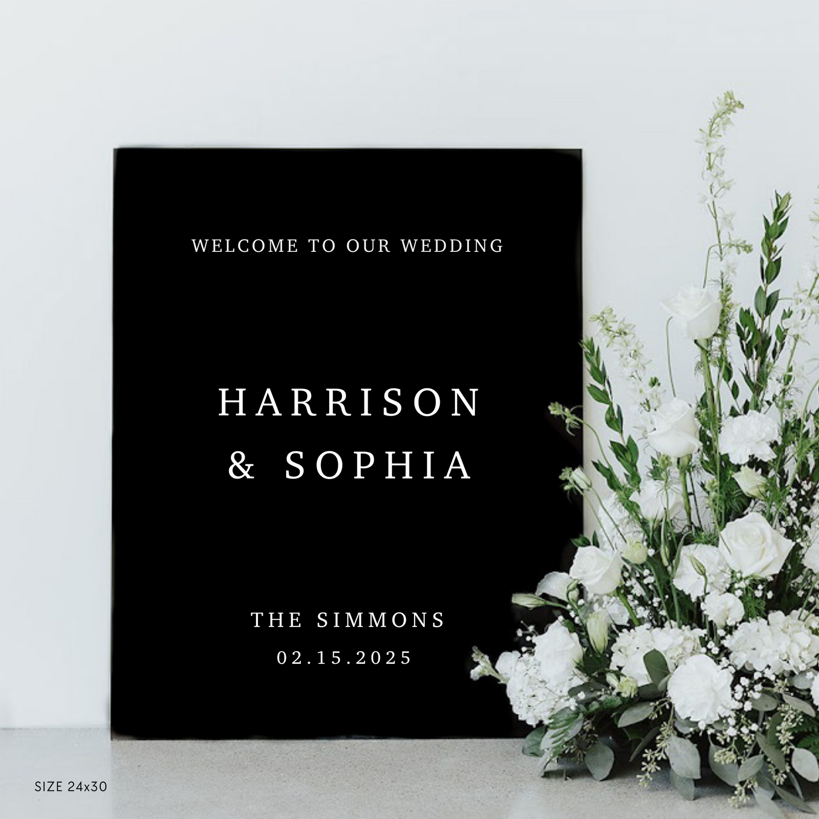 Welcome Wedding Sign