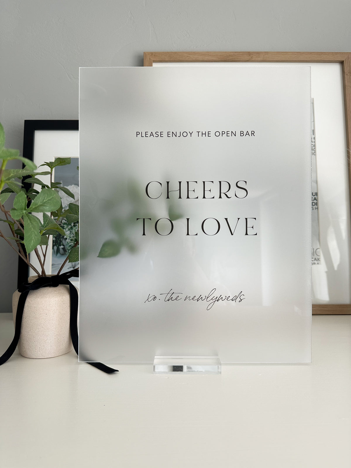 Sale | 11x14 Open Bar Sign