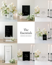 Claire | The Essentials Wedding Sign Bundle