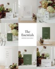 Quinn | The Essentials Wedding Sign Bundle