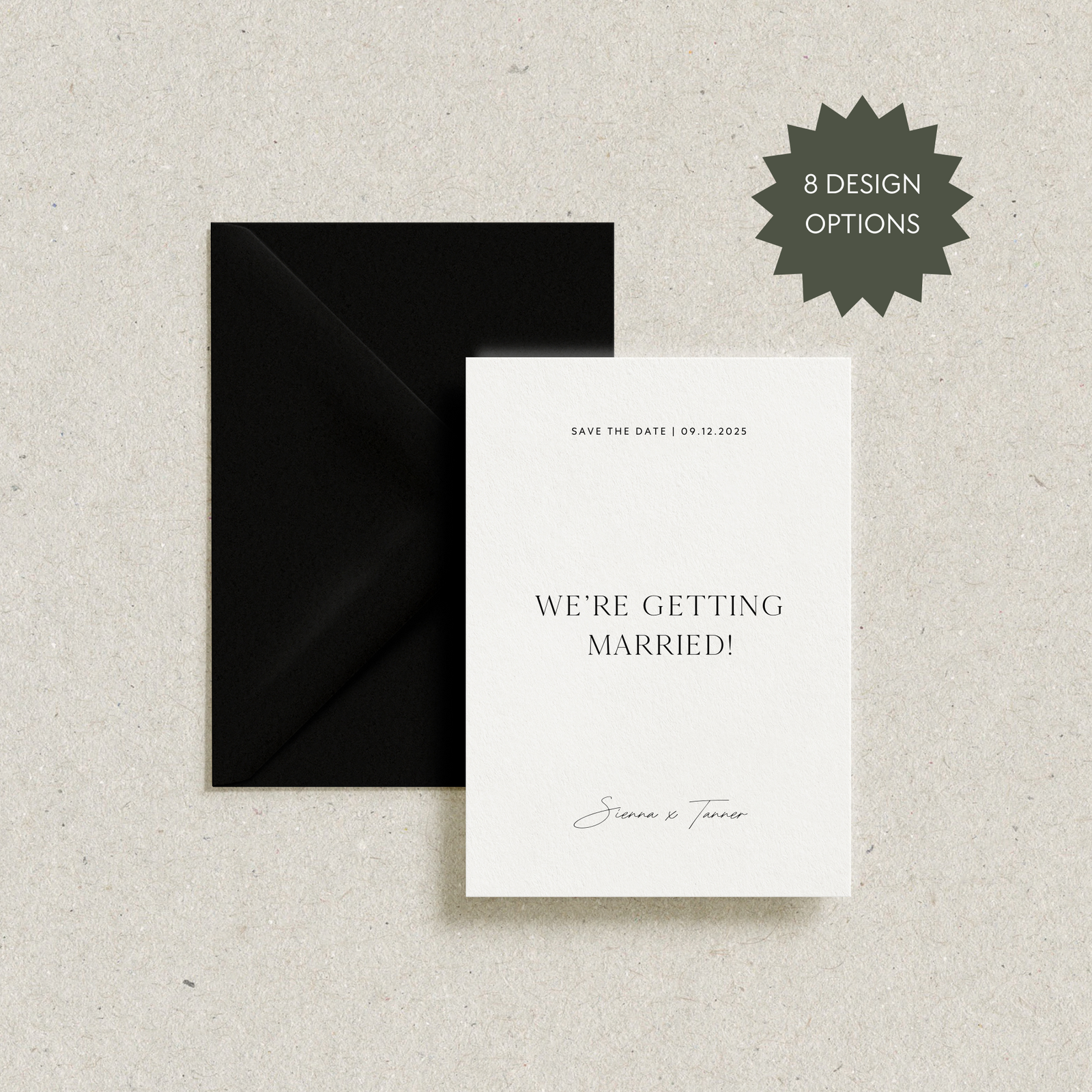 Save The Date Wedding Template