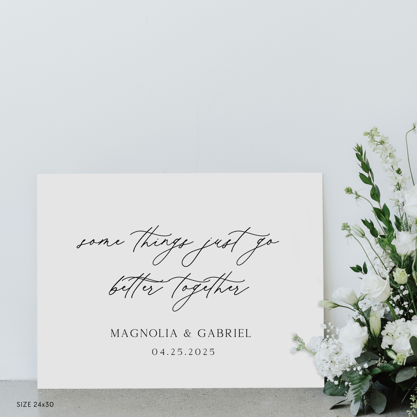 Add Your Quote Ceremony Sign