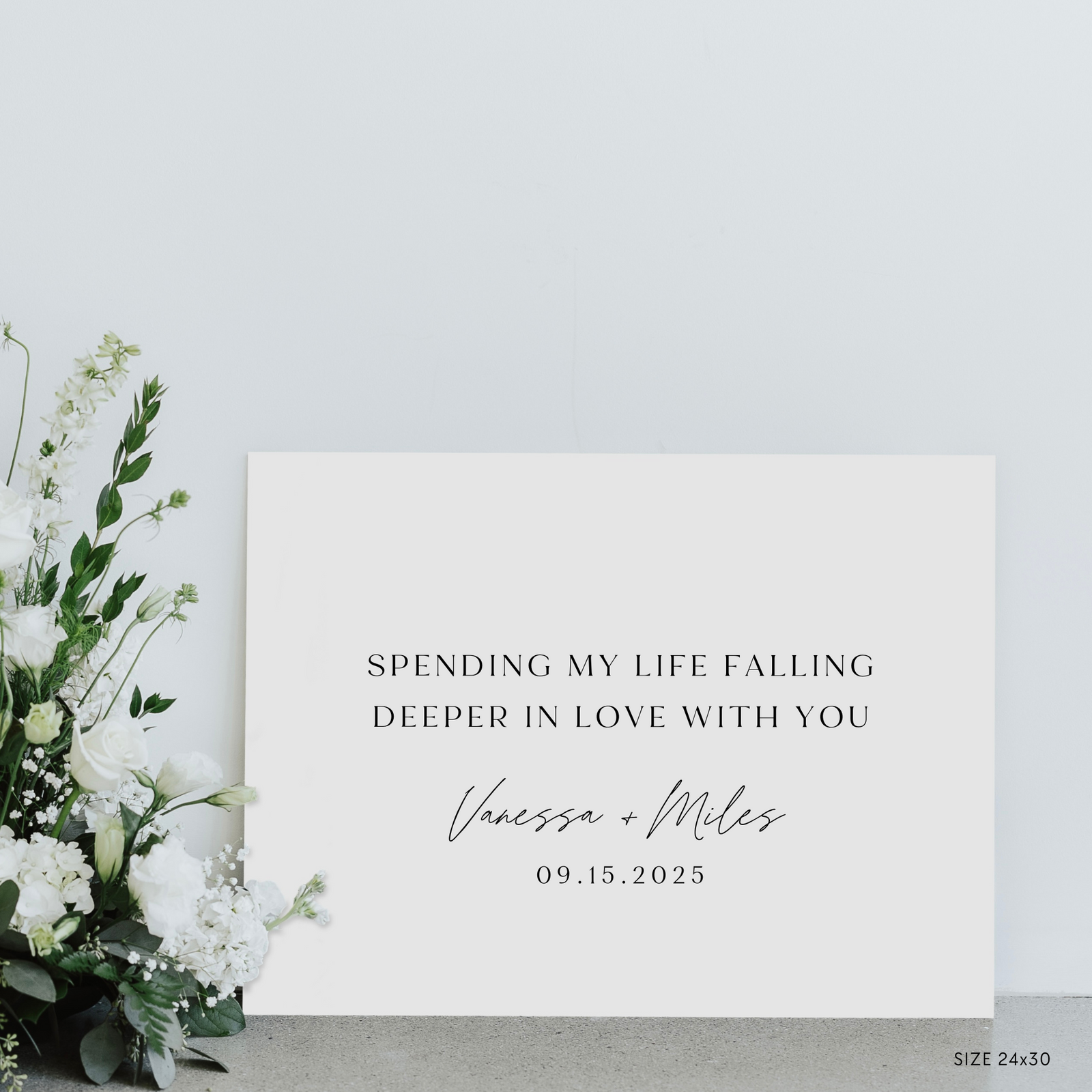 Add Your Quote Ceremony Sign