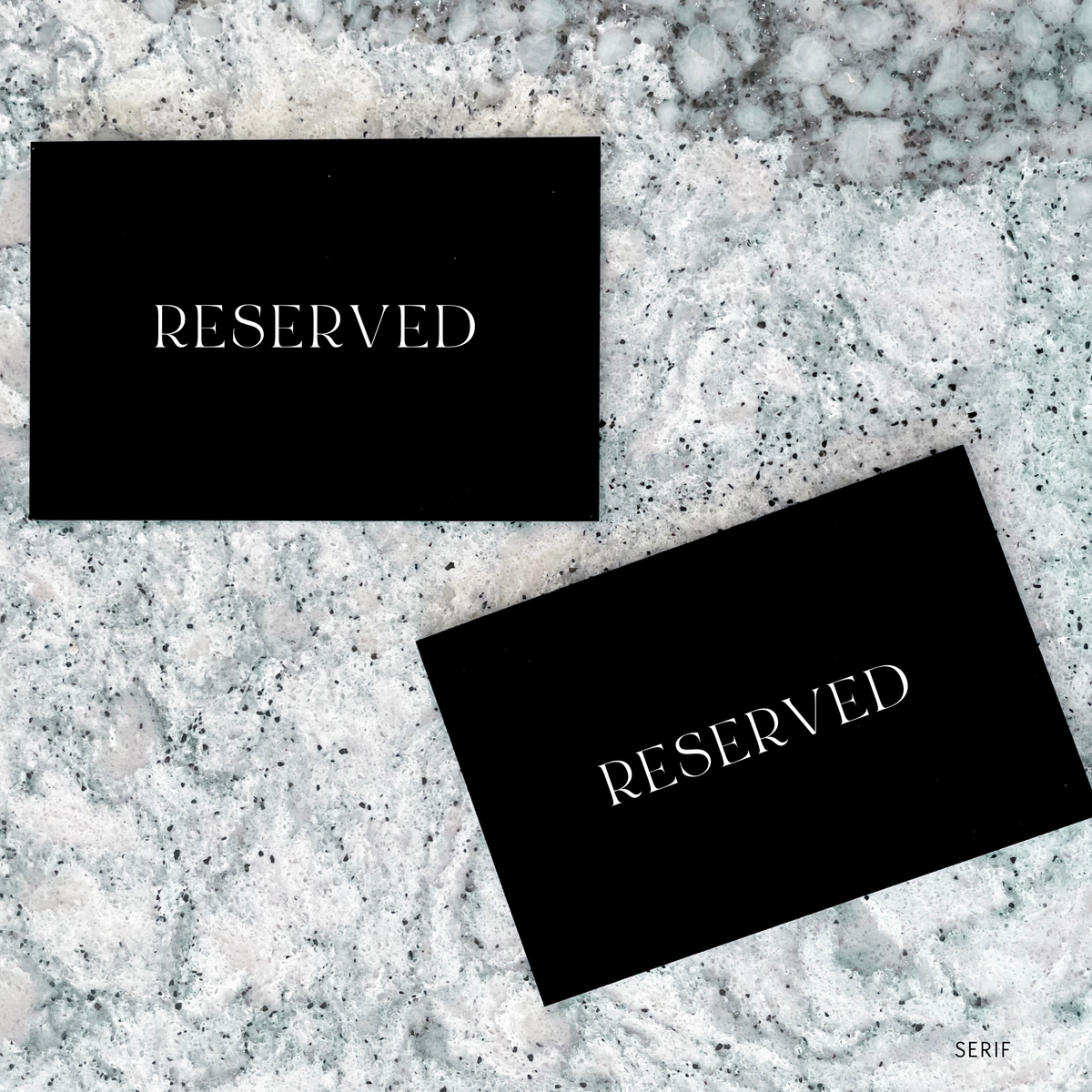 Reserved Signs