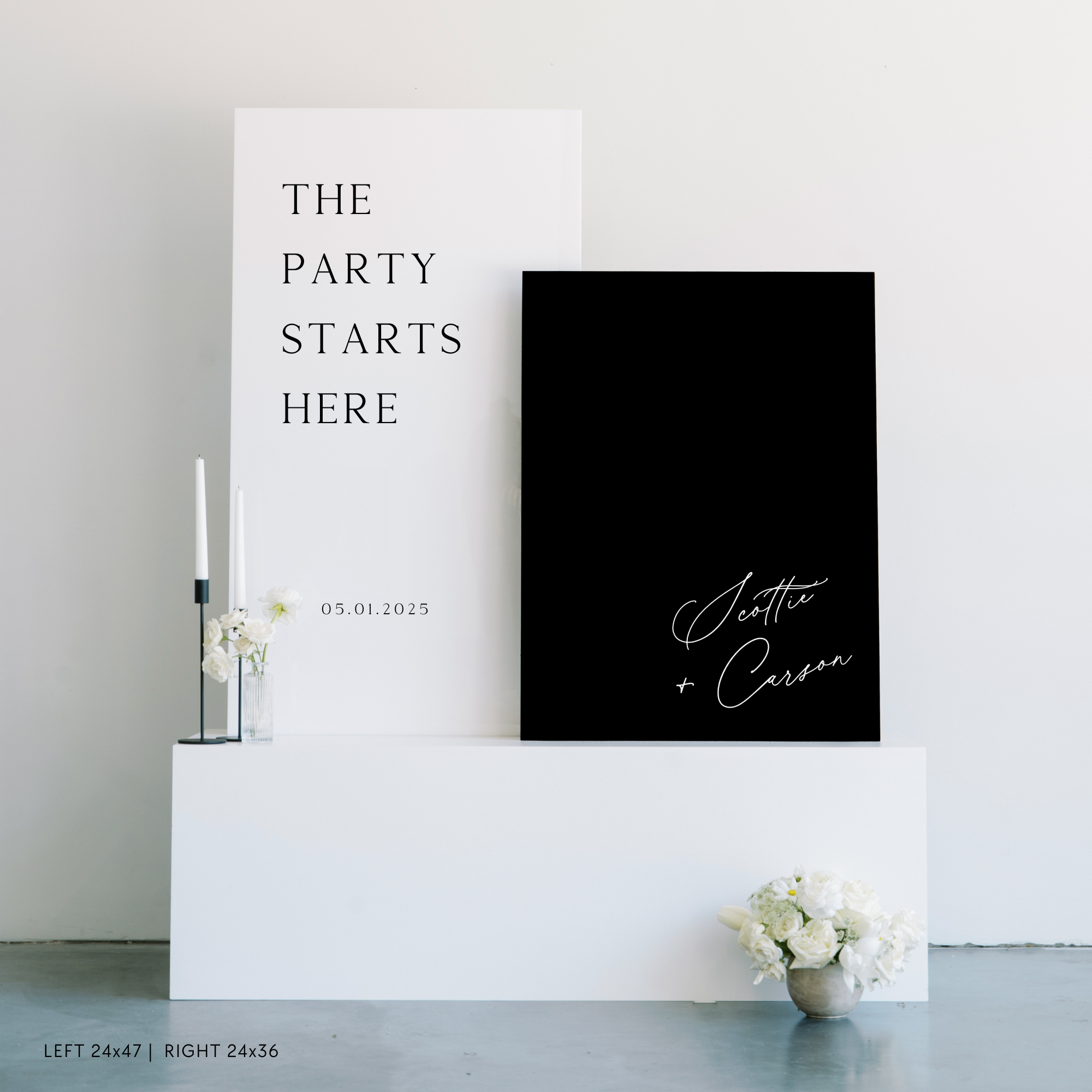 Estelle | Double Wedding Sign II - Made & True