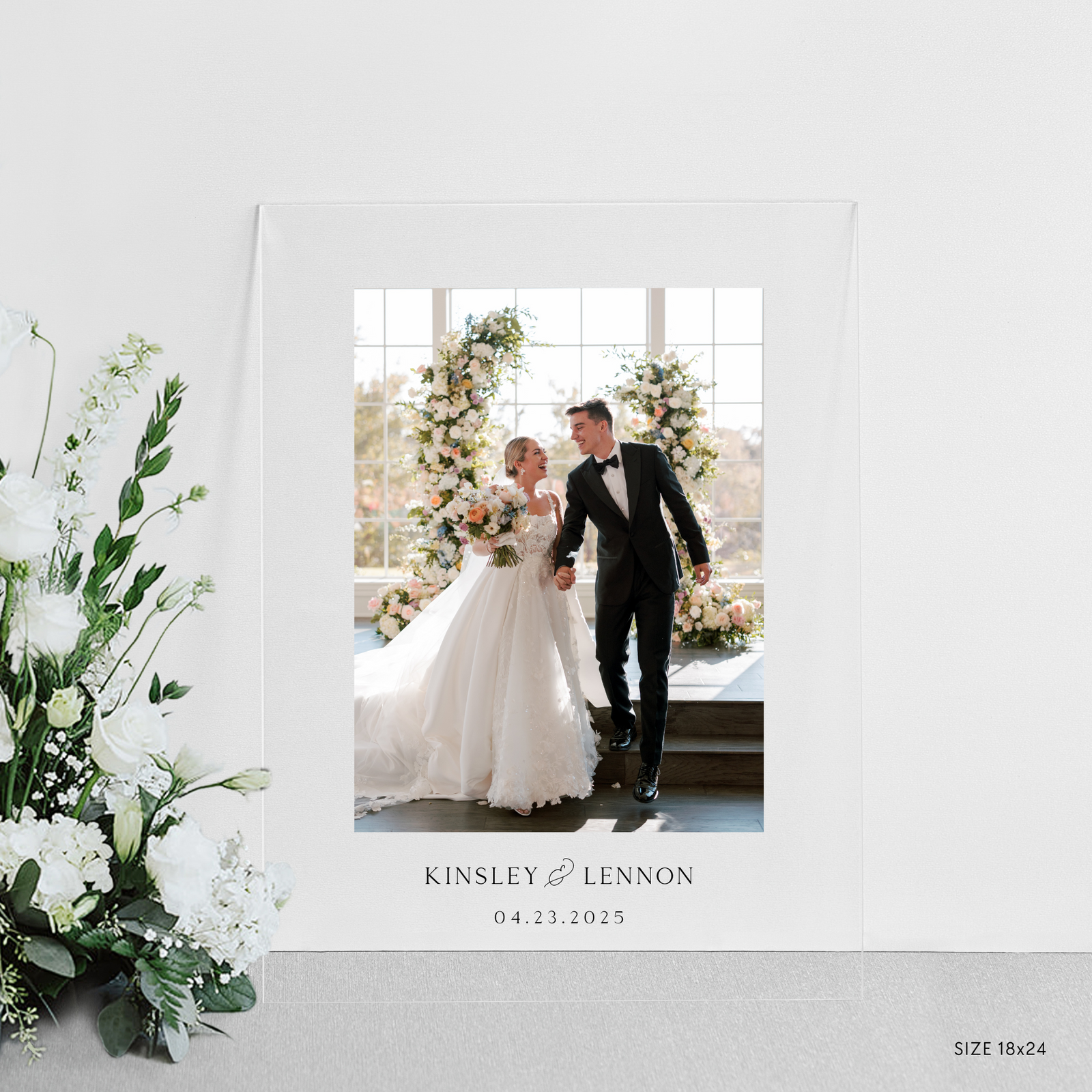 Wedding Photo Plaque