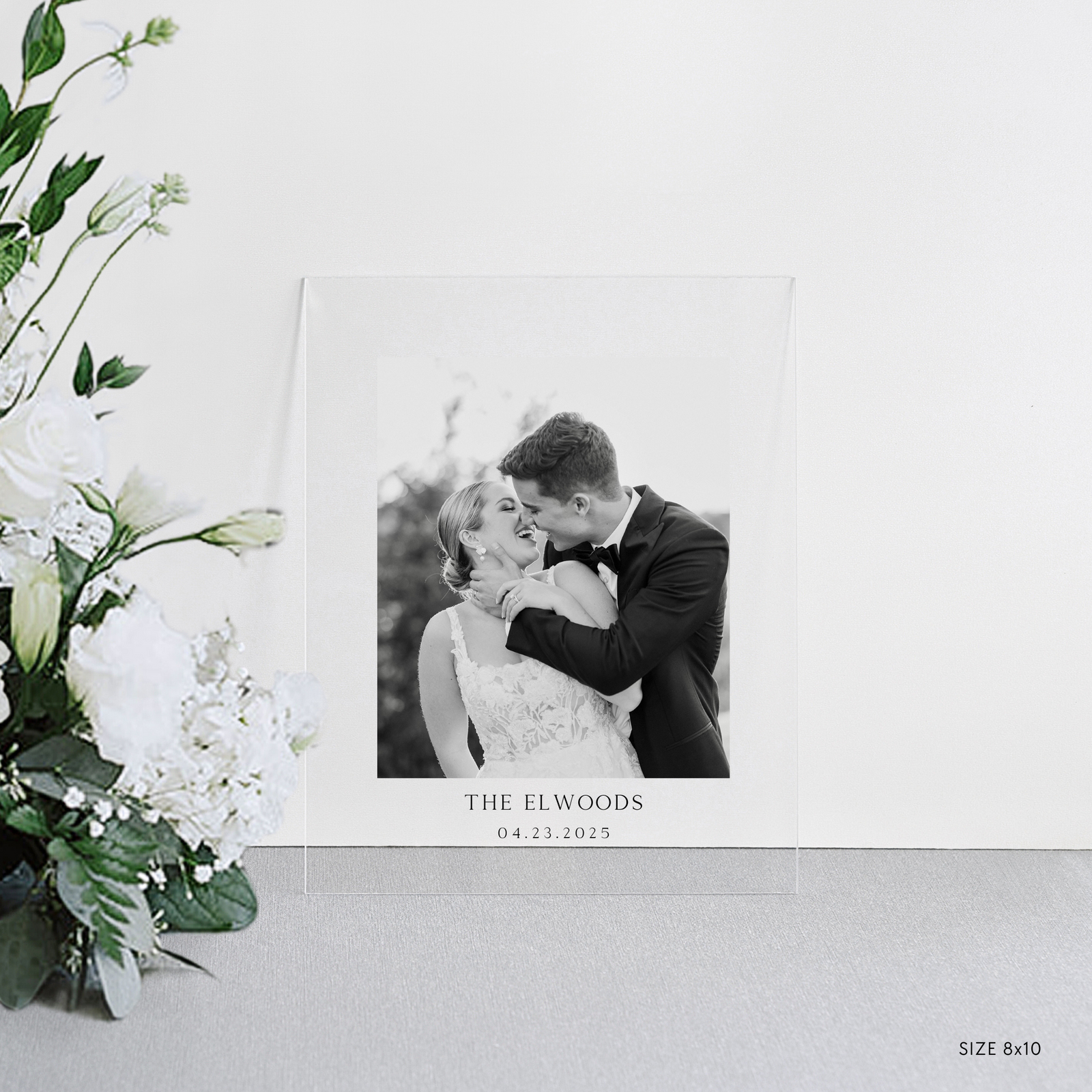 Wedding Photo Plaque