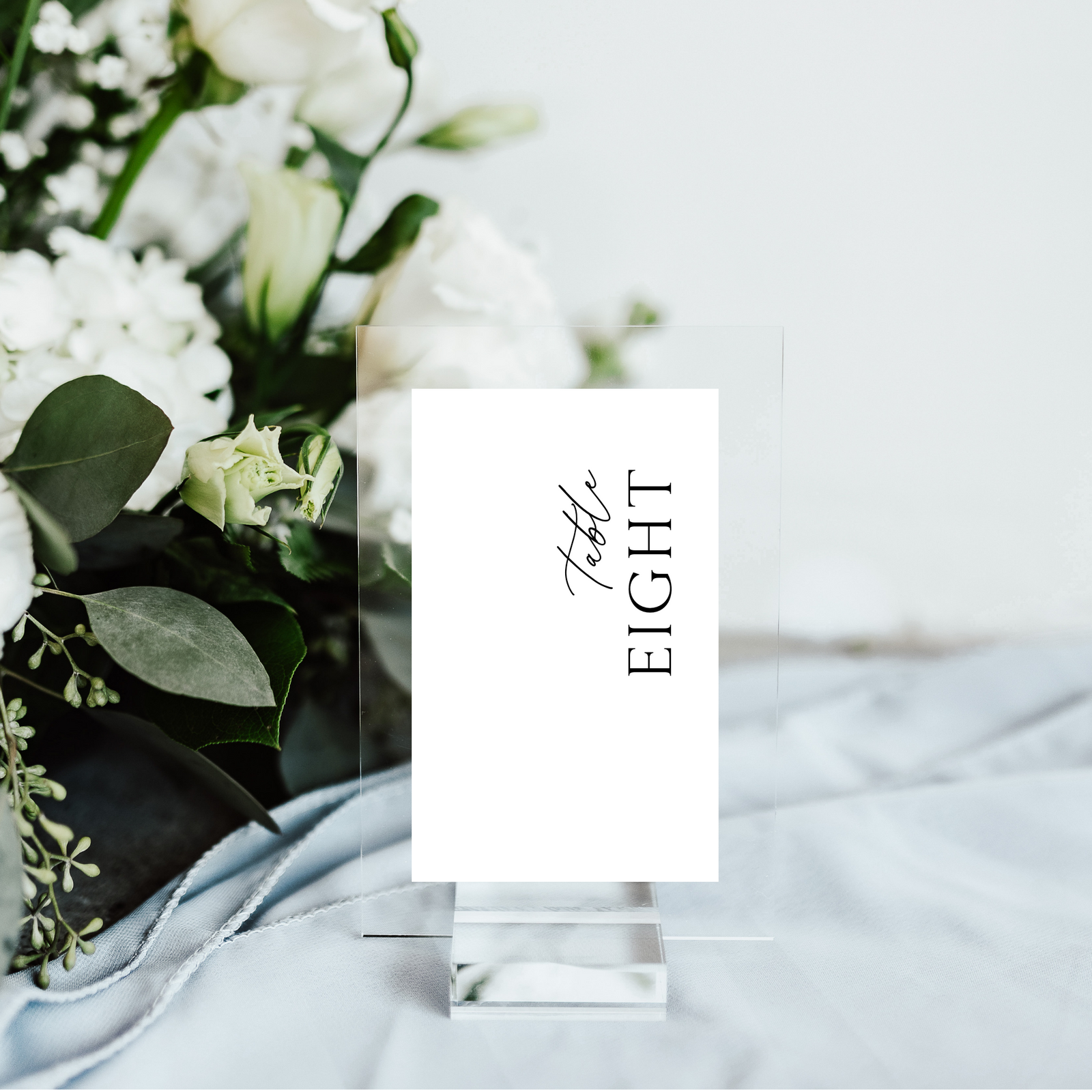 Wedding Photo Table Numbers