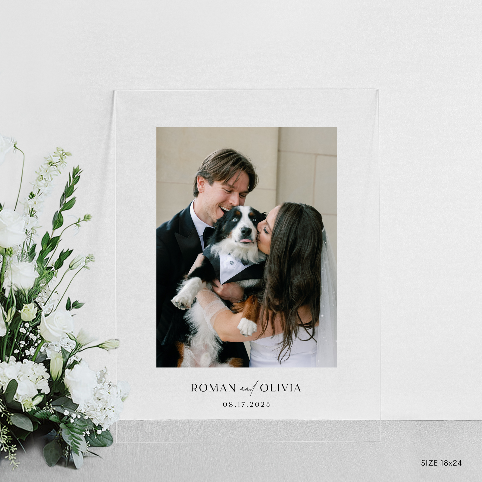 Wedding Photo Plaque