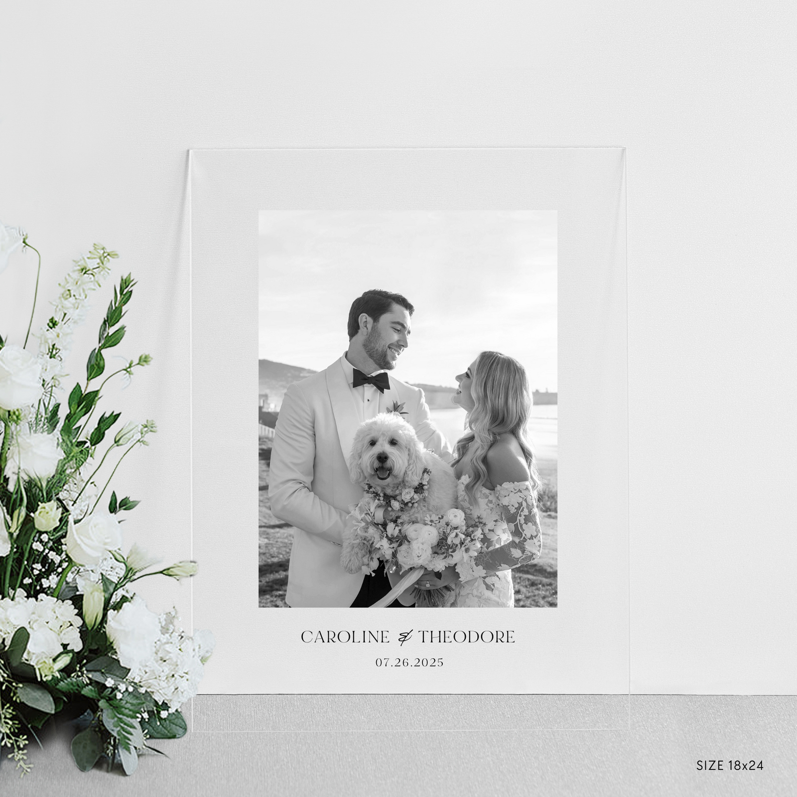 Wedding Photo Plaque