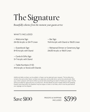 The Signature Wedding Sign Bundle