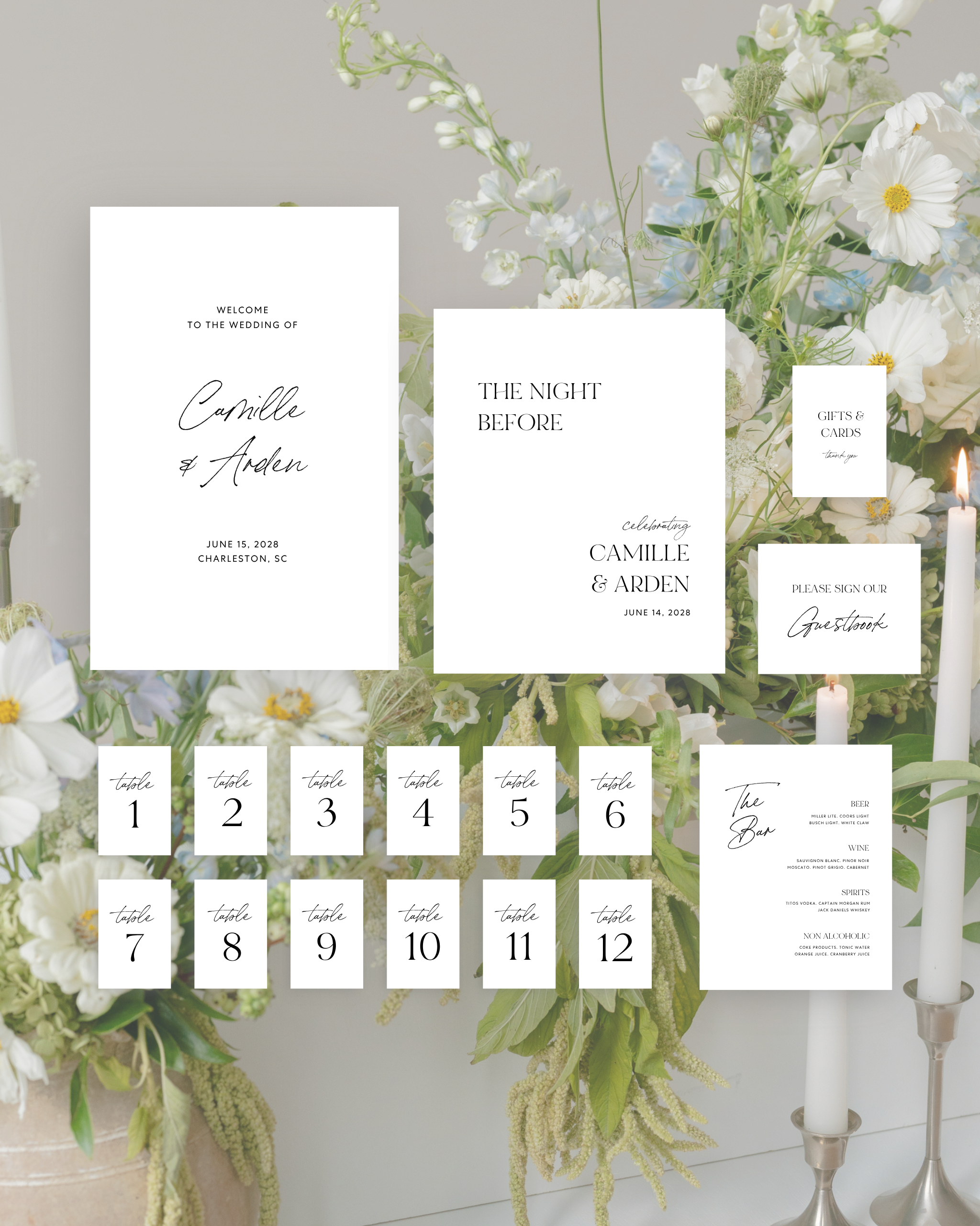 The Signature Wedding Sign Bundle