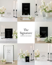 Claire | The Signature Wedding Sign Bundle
