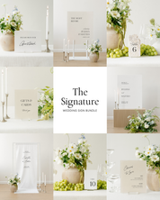 Capri | The Signature Wedding Sign Bundle