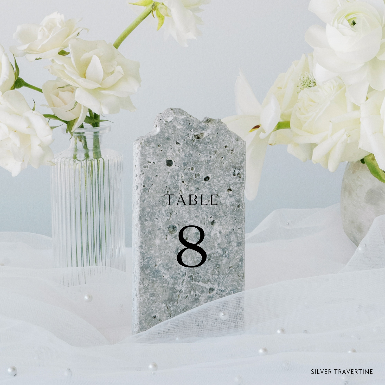 Wedding Marble Stone Table Numbers