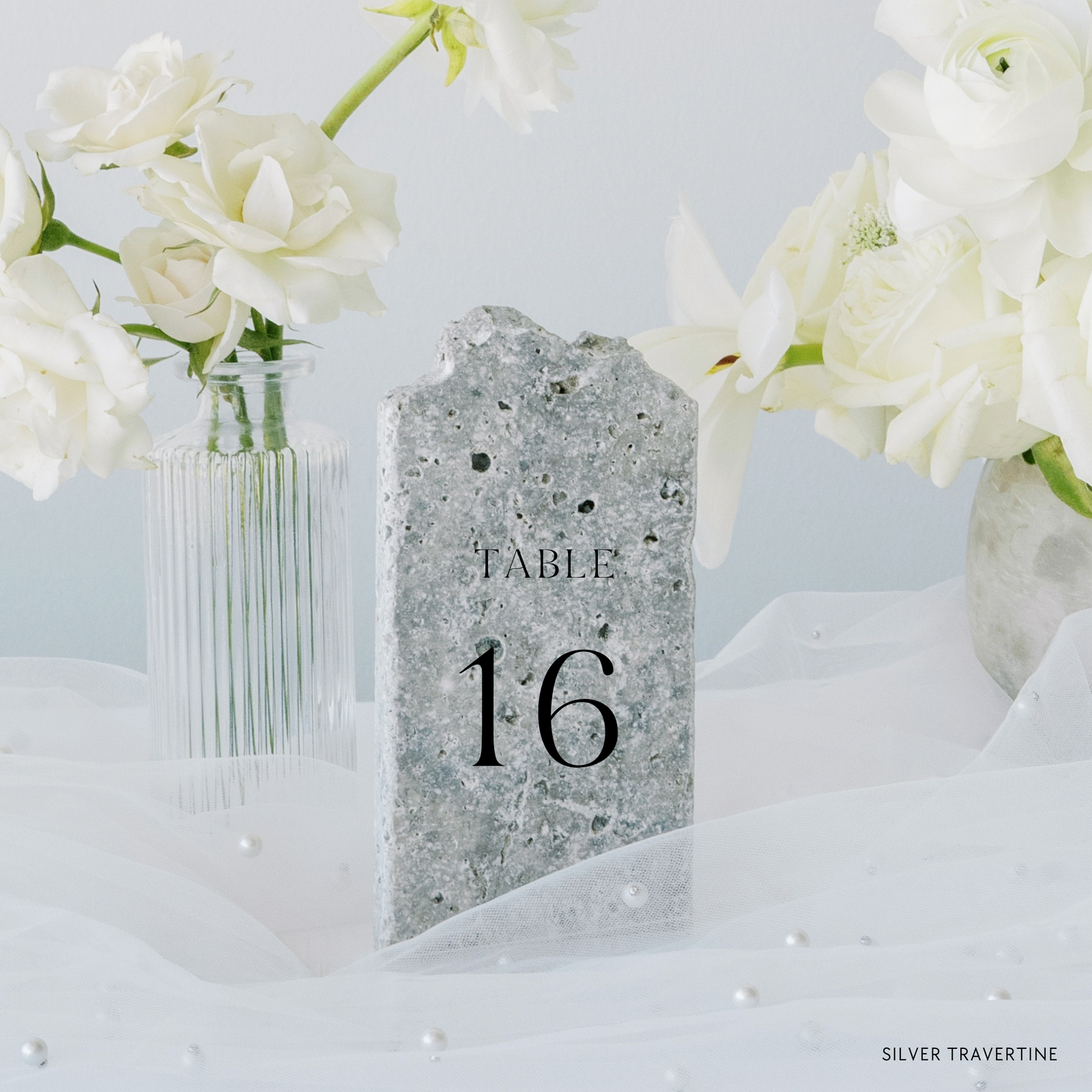 Wedding Marble Stone Table Numbers