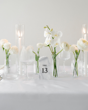 Stone Wedding Table Numbers In Haven