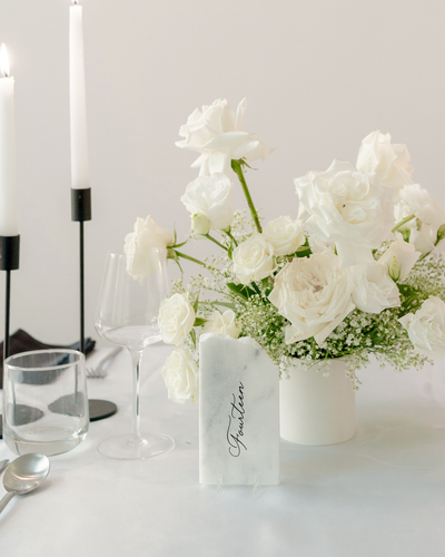 Stone Wedding Table Numbers In Claire