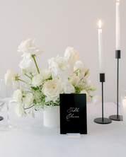 Acrylic Wedding Table Number Signs In Claire