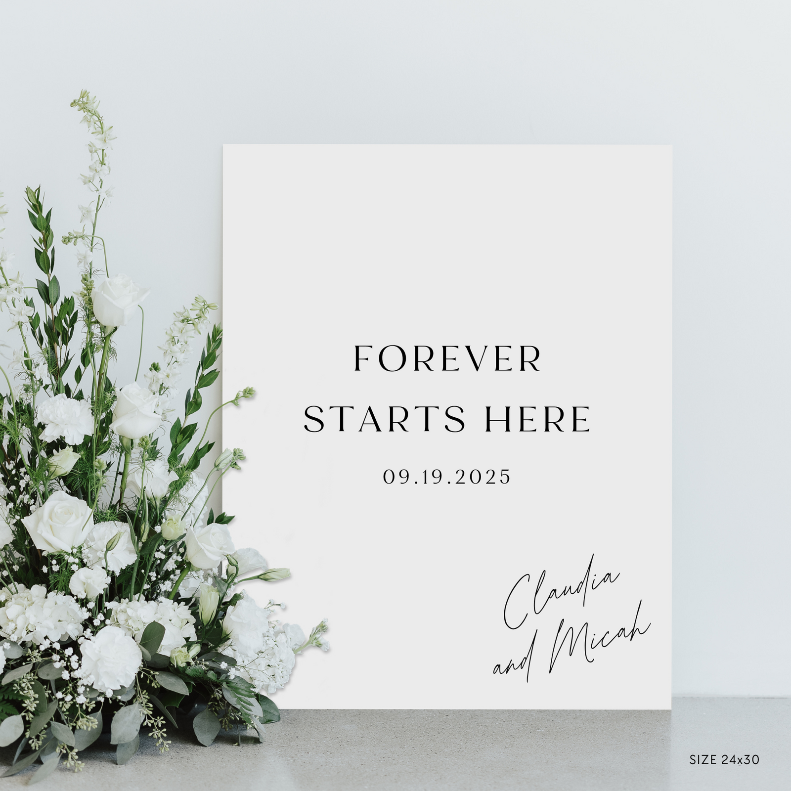 Welcome Wedding Sign