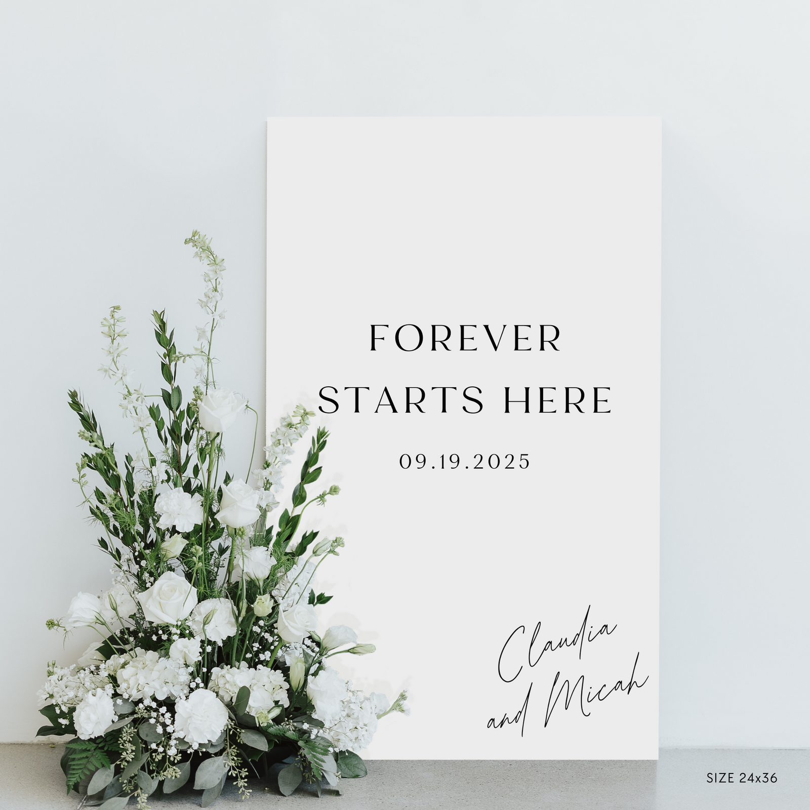 Welcome Wedding Sign