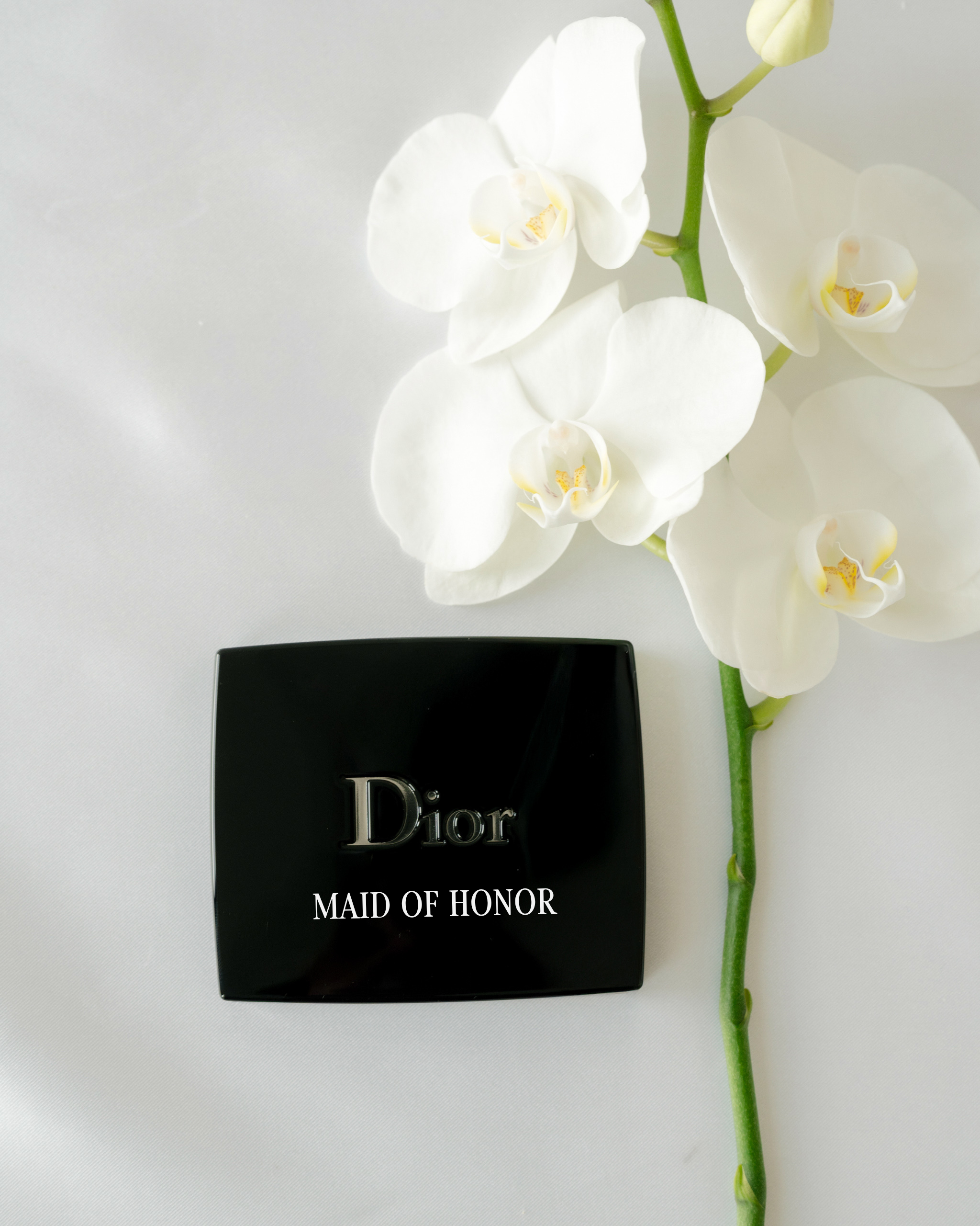 Acrylic Custom Blush Compact with Personalized Lettering
