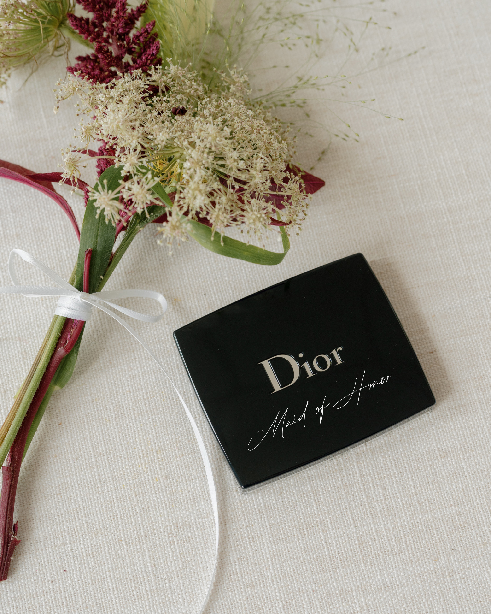 Acrylic Custom Blush Compact with Personalized Lettering 