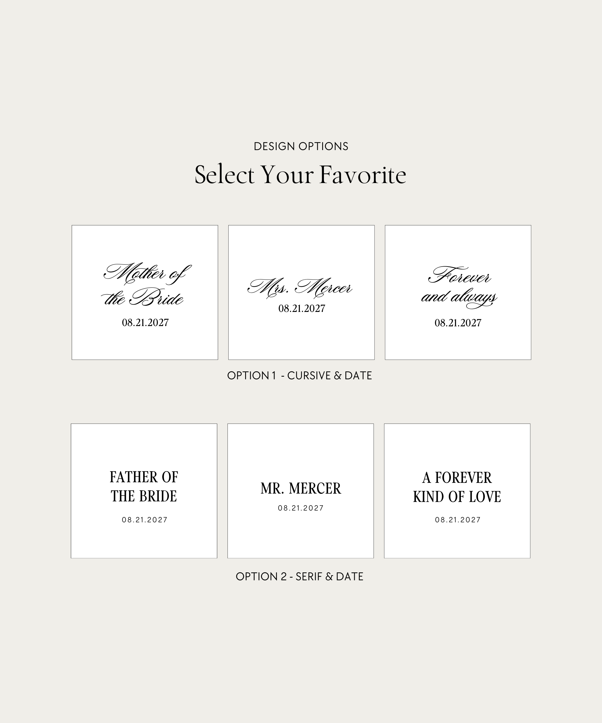 Acrylic Custom Perfume With Personalized Lettering design options