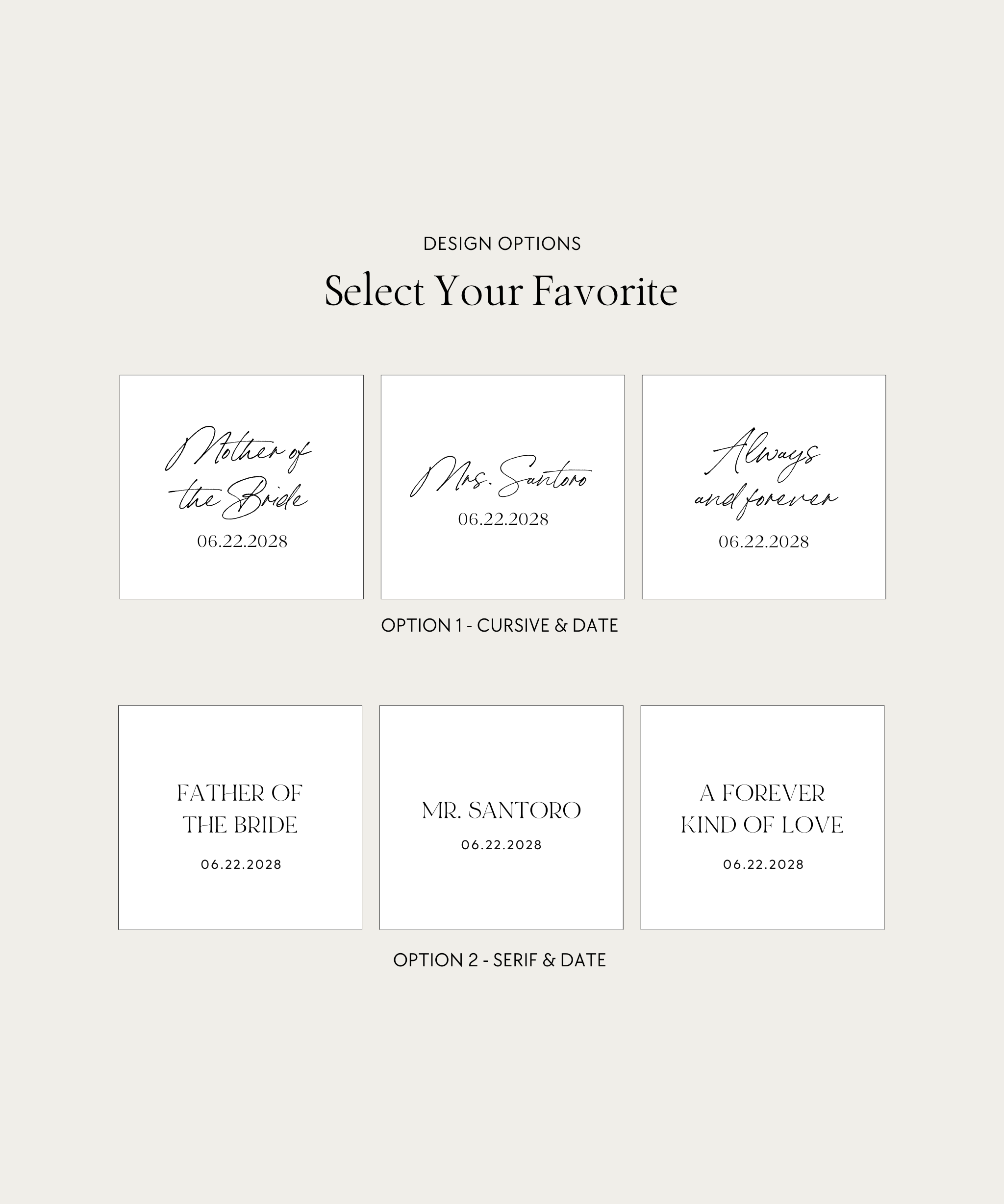 Acrylic Custom Perfume Bottle Design Options Multiple Lettering Styles and Fonts