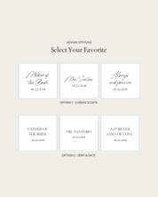 Acrylic Custom Perfume Bottle Design Options Multiple Lettering Styles and Fonts